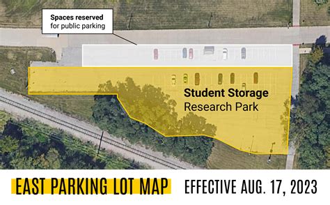 Research Park Student Storage | Parking and Transportation - Business ...