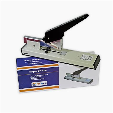 Heavy Duty manual Stapler Model 8110 (100 sheets) - PRINTFINISH