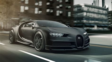 Bugatti Chiron Noire is Bugatti's Monochrome Limited Edition - GTspirit