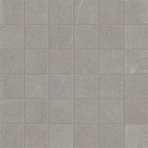 Grey Mosaic Tile Floor Seamless Texture Stock Photo - Image of element ...