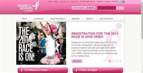 Susan G. Komen for the Cure, San Diego Car Donation