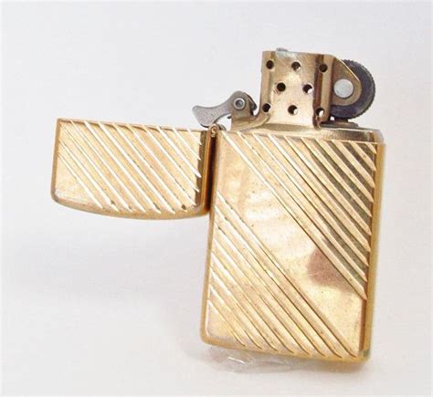 VINTAGE 1981 Zippo Gold Plate Lighter | Etsy | Lighter, Zippo, Vintage