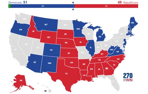 2020 Senate Election Interactive Map - 270toWin