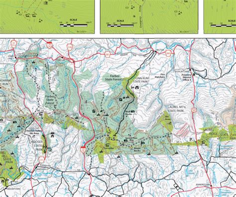 Laurel Highlands Hiking Trail Map - HouseRock Realty - (724)-538-7998