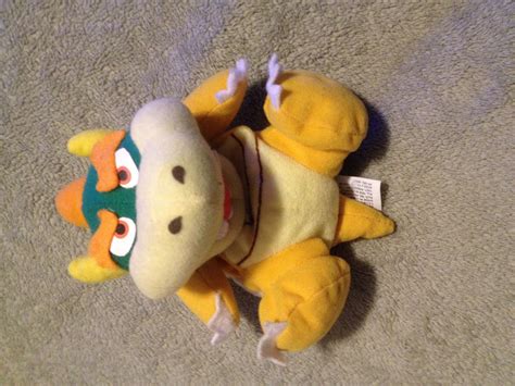 SUPER MARIO NINTENDO 64 BOWSER PLUSH PLUSHIE BEANIE BEAN BAG NO TAG ...