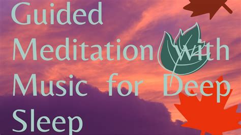 Guided Meditation with Music for Deep Sleep - YouTube