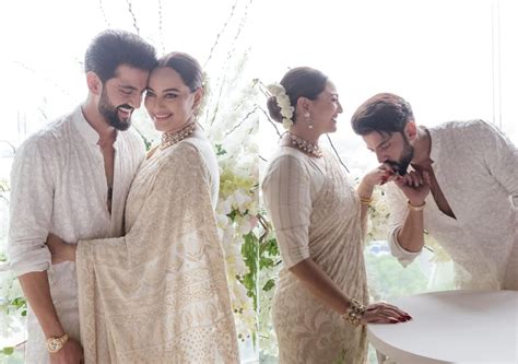 Sonakshi Sinha and Zaheer Iqbal are now married; couple shares dreamy ...