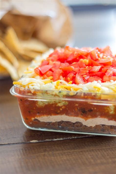 7 Layer Taco Dip - A 5 Minute No-Cook Recipe to Serve at Your Next ...