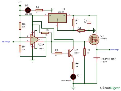 Jump Starter Circuit Diagram