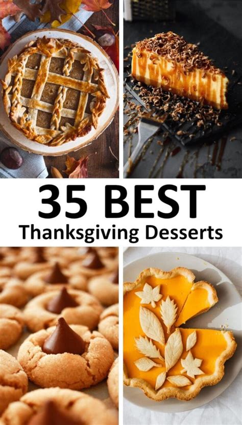 The 35 BEST Thanksgiving Desserts - GypsyPlate