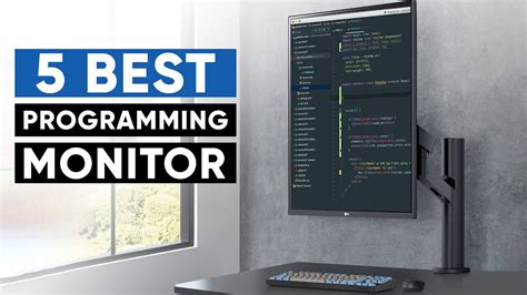 5 Best Monitor for Programming - YouTube