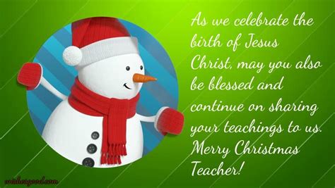 Merry Christmas Wishes For Teacher - Merry Christmas | Merry christmas ...