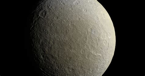 Color portrait of Rhea | The Planetary Society