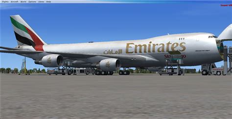 FedEx: 747-400F Emirates Cargo [FSX]