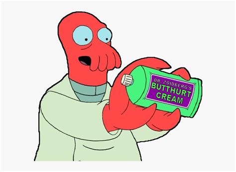 Zoidberg Butthurt Cream , Png Download - Dr Zoidberg's Butthurt Cream ...