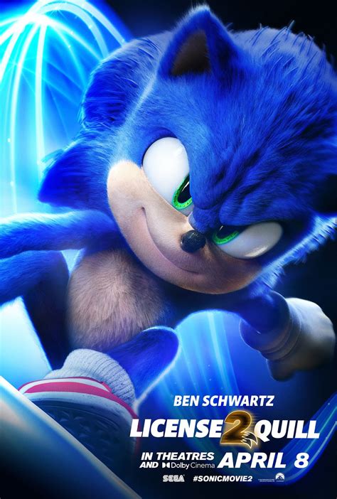 3 Character Posters Released for Sonic the Hedgehog 2