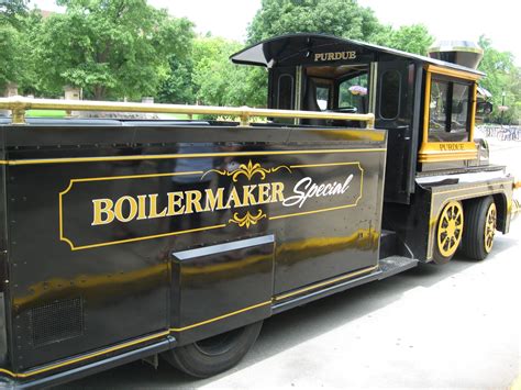 Purdue Boilermaker Special Train - Up Close View