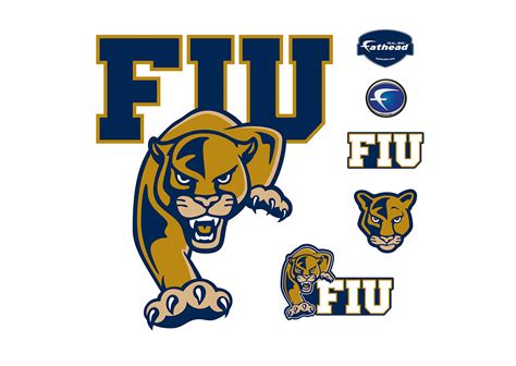 FIU Golden Panthers Logo Wall Decal | Shop Fathead® for FIU Golden ...