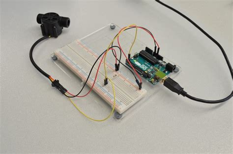 Using A Flow Sensor With Arduino - BC Robotics