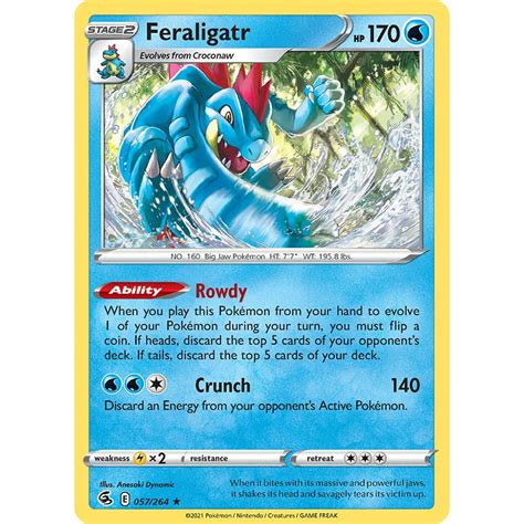 Feraligatr Pokemon Promo TCG Live Codes | PTCGL Store