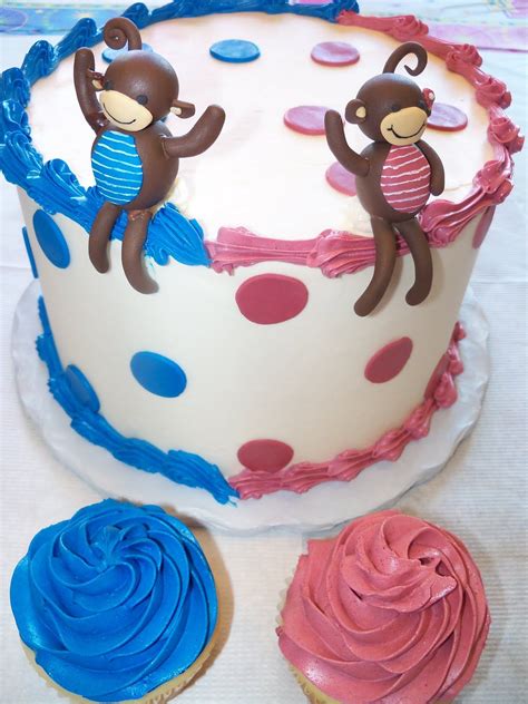 Twin Cake | Twin birthday cakes, Cake, Twins cake