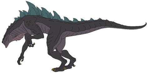 GODZILLA: The Series: GODZILLA (Full Side View) by TRDRT on DeviantArt