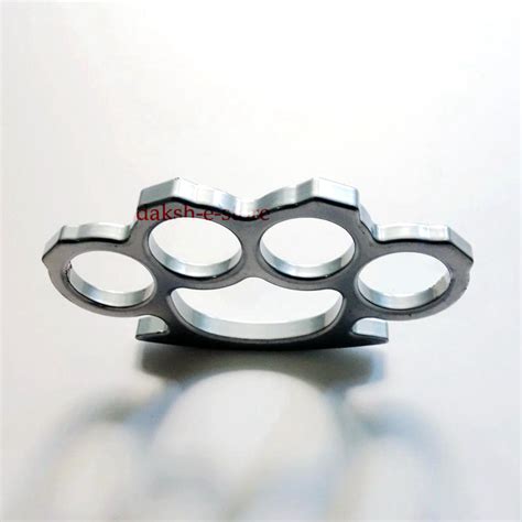 Buy Mini Cone Brass Knuckles Fighting Knuckle Duster - Powerful Self Defense Weapon - knuckle ...