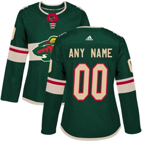 Custom Jerseys | Custom Minnesota Wild Jerseys & Gear - Wild Store