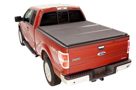 Kv8802 Hard Tri Folding Tonneau Cover Truck Bed Locking Pickup Truck Covers For 2015-2016 Dmax ...