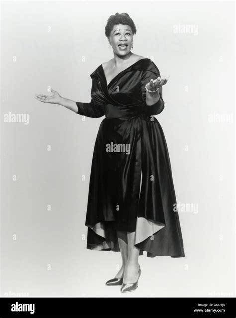 ELLA FITZGERALD US jazz singer Stock Photo - Alamy