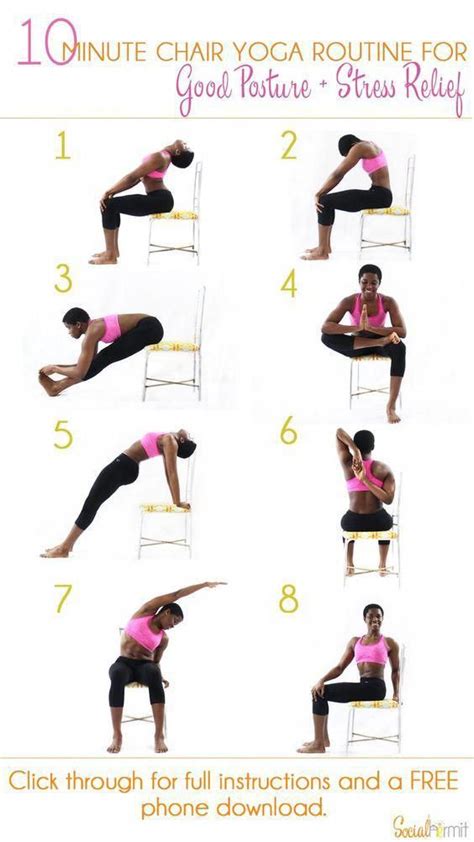 Unique Chair Yoga Poses