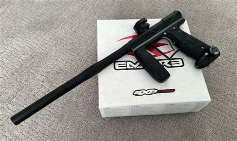 Empire Axe Pro Electronic Paintball Marker w/ Box - Dust Black - Dye ...