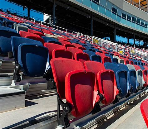 Phoenix Raceway with Solara beam mount fixed stadium seating and Marquee suite chairs | Irwin ...