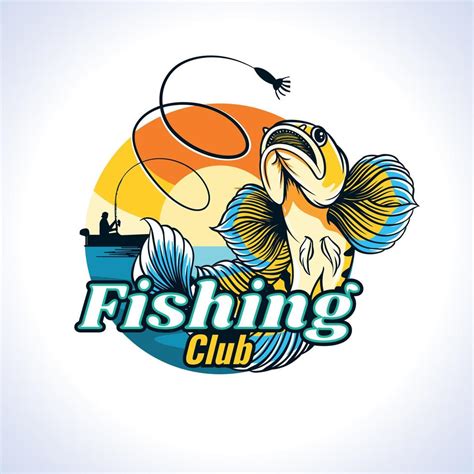 Fishing Club Logo Vector Art, Icons, and Graphics for Free Download