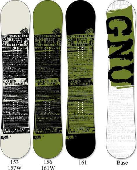 GNU Carbon High-Beam Magne-Traction Snowboard | REI Co-op