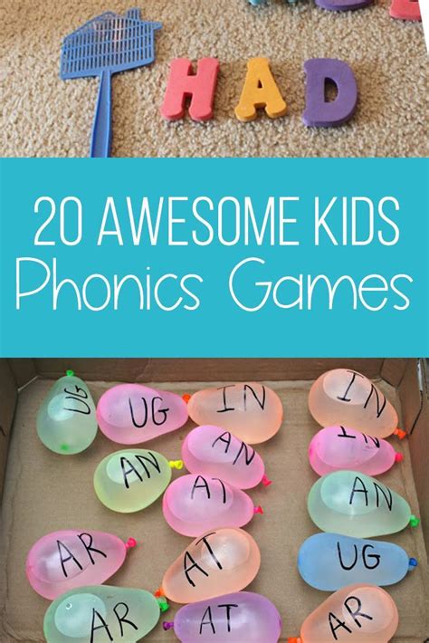 Kids Phonics Games - Have fun learning to read with these games! | Phonics for kids, Phonics ...