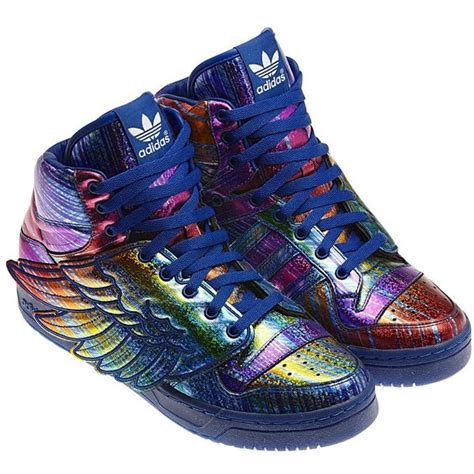 Jeremy Scott Wings Shoes ($200) via Polyvore | Jeremy scott adidas ...