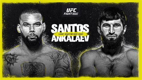 UFC Fight Night - Santos vs Ankalaev - Highlights Streaming 13th March 2022 - SonyLIV