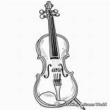 Violin Coloring Pages  Free & Printable sketch template