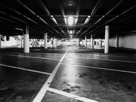 Premium Photo | Empty parking lot