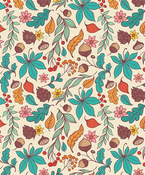 Autumn Seamless Pattern | Seamless patterns, Fall wallpaper, Pattern art