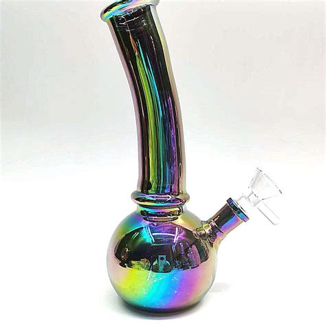 Rainbow Glass Bong Water Pipe |wholesale glass bongs