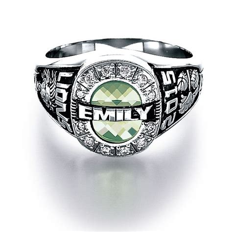 Custom class ring from Jostens #Achiever | Graduation rings, Class rings high school