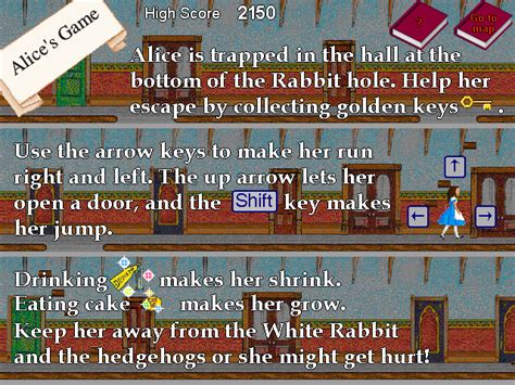 Screenshot of Alice in Wonderland (Windows 3.x, 1995) - MobyGames