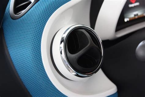 Chrome Rings for the Vents Smart Forfour W453 | Smart Power Design