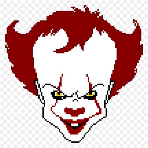 Pennywise Pixel Art Minecraft - 28+ Koleksi Gambar