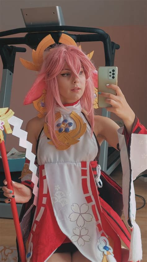 My self-made Yae Miko cosplay : r/Genshin_Impact