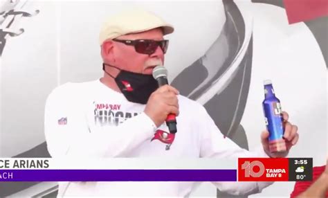 Video: Bruce Arians gives epic victory speech at Buccaneers' Super Bowl parade