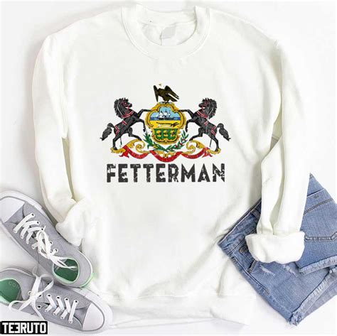 John Fetterman For Pennsylvania Unisex T-shirt - Teeruto