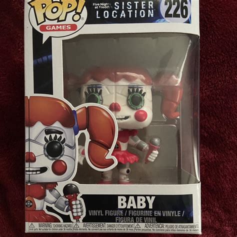 Baby (Sister Location) FNAF Funko Pop Never taken... - Depop